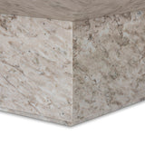 Lex Coffee Table - Sand Marble | shipping 10/25/2026