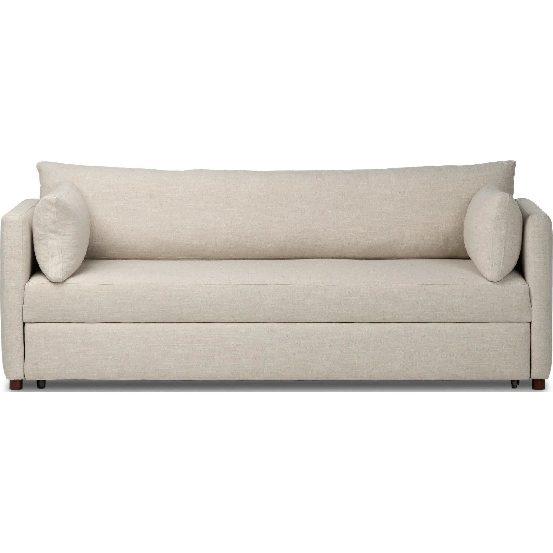 Lincoln Savoy Parchment Sleeper Sofa  Four Hands