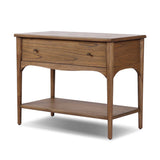 Lizzy Nightstand - Amber Sungkai - Amber Sungkai Veneer | shipping 08/07/2026