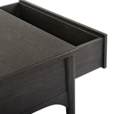 Lizzy Nightstand - Smoked Black Oak - Smoked Black Oak Veneer