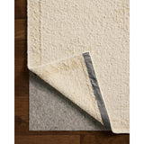 The Alara Collection is a unique and refined area rug that combines finely spun jute with chunky wool for dynamic pile juxtaposition. A neutral ivory palette with natural color variation makes it an elegant addition to home decor in living rooms, bedrooms, and more. Amethyst Home provides interior design, new home construction design consulting, vintage area rugs, and lighting in the Los Angeles metro area.