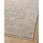 Amber Lewis x Loloi Alie Gold / Beige Rug have an elevated antique look and plush, modern feel. The rug’s underlying traditional motif is overlaid with a slightly higher pile that creates a softening effect like early morning fog.vAmethyst Home provides interior design services, furniture, rugs, and lighting in the Kansas City metro area.