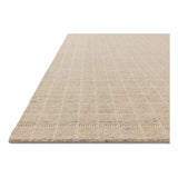 Featuring Amber Lewis x Loloi Cedar Antique Ivory Rug by Loloi at Amethyst Home. The Cedar Collection by Amber Lewis x Loloi is a hand-loomed area rug with a clean gridded design in contrasting ivory. The rugs blended wool and cotton pile is substantial and soft, with flecked tones that add depth to the neutral palette. This collection is hand-loomed of wo. Amethyst Home provides interior design, new home construction design consulting, vintage area rugs, and lighting in the Alpharetta metro area.