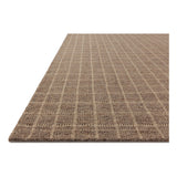 Featuring Amber Lewis x Loloi Cedar Bark / Natural Rug by Loloi at Amethyst Home. The Cedar Collection by Amber Lewis x Loloi is a hand-loomed area rug with a clean gridded design in contrasting ivory. The rugs blended wool and cotton pile is substantial and soft, with flecked tones that add depth to the neutral palette. This collection is hand-loomed of w. Amethyst Home provides interior design, new home construction design consulting, vintage area rugs, and lighting in the Scottsdale metro area.