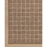 Featuring Amber Lewis x Loloi Cedar Bark / Natural Rug by Loloi at Amethyst Home. The Cedar Collection by Amber Lewis x Loloi is a hand-loomed area rug with a clean gridded design in contrasting ivory. The rugs blended wool and cotton pile is substantial and soft, with flecked tones that add depth to the neutral palette. This collection is hand-loomed of wool. Amethyst Home provides interior design, new home construction design consulting, vintage area rugs, and lighting in the Seattle metro area.