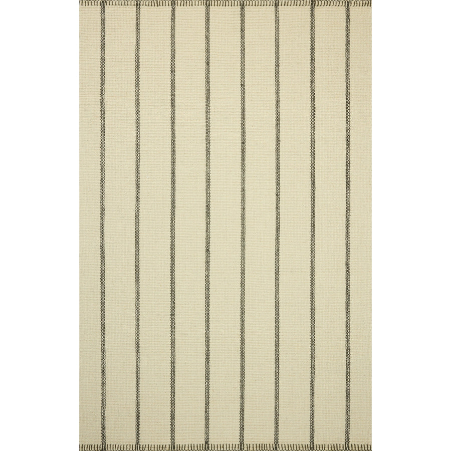 Amber Lewis x Loloi Harlan Ivory / Charcoal Rug