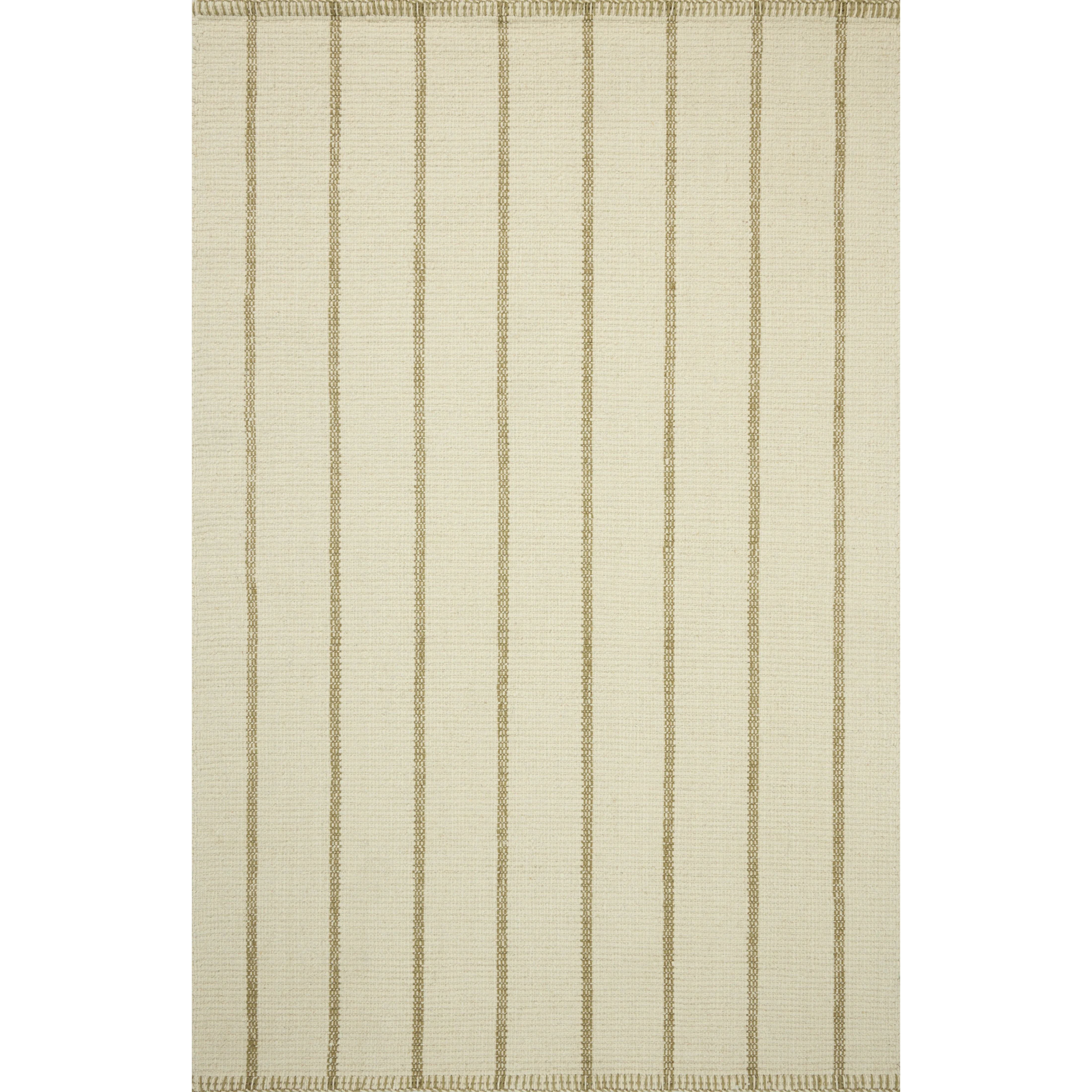 The Harlan Collection by Amber Lewis x Loloi is a classic striped flatweave area rug in the interior designer’s signature warm, earthy tones. The rug has a chunky wool pile with whipstitch borders that add character and natural texture to living rooms, bedrooms, and other well-loved areas of the home. Amethyst Home provides interior design, new home construction design consulting, vintage area rugs, and lighting in the Dallas metro area.