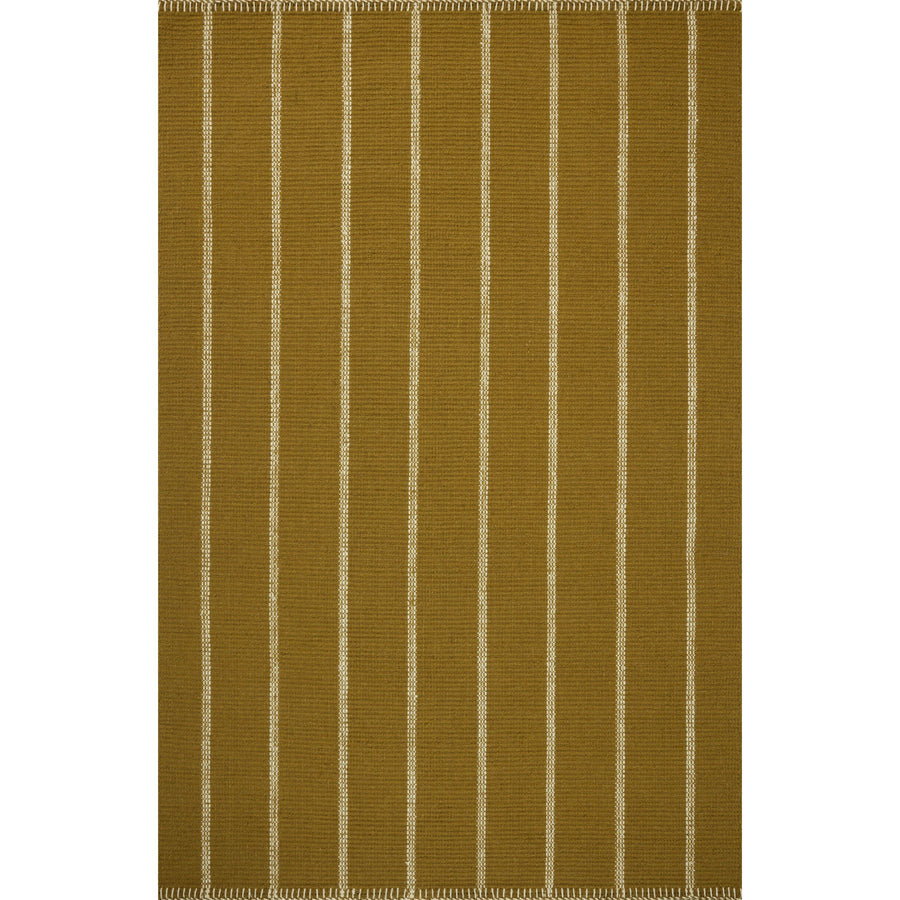 Amber Lewis x Loloi Harlan Ochre / Ivory Rug