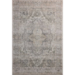 Featuring Amber Lewis x Loloi Josie Silver / Natural Rug by Loloi at Amethyst Home. The Josie Collection is a machine-washable area rug with an exceptional design by Amber Lewis x Loloi. The rugs beautiful, vintage-inspired motifs in rich, earthy tones raise the standard for washable rugs. This collection is power-loomed of polyester in China and OEKO-TEX cert. Amethyst Home provides interior design, new home construction design consulting, vintage area rugs, and lighting in the Dallas metro area.