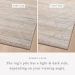 Featuring Amber Lewis x Loloi Monty Ivory / Natural Rug by Loloi at Amethyst Home. The Monty Collection by Amber Lewis x Loloi is a modern interpretation of richly piled Moroccan rugs in a refreshingly neutral color palette. The rugs abstract designs create a high-low texture in the pile for feet to sink into. This collection is power-loomed of easy-to-clea. Amethyst Home provides interior design, new home construction design consulting, vintage area rugs, and lighting in the Park City metro area.