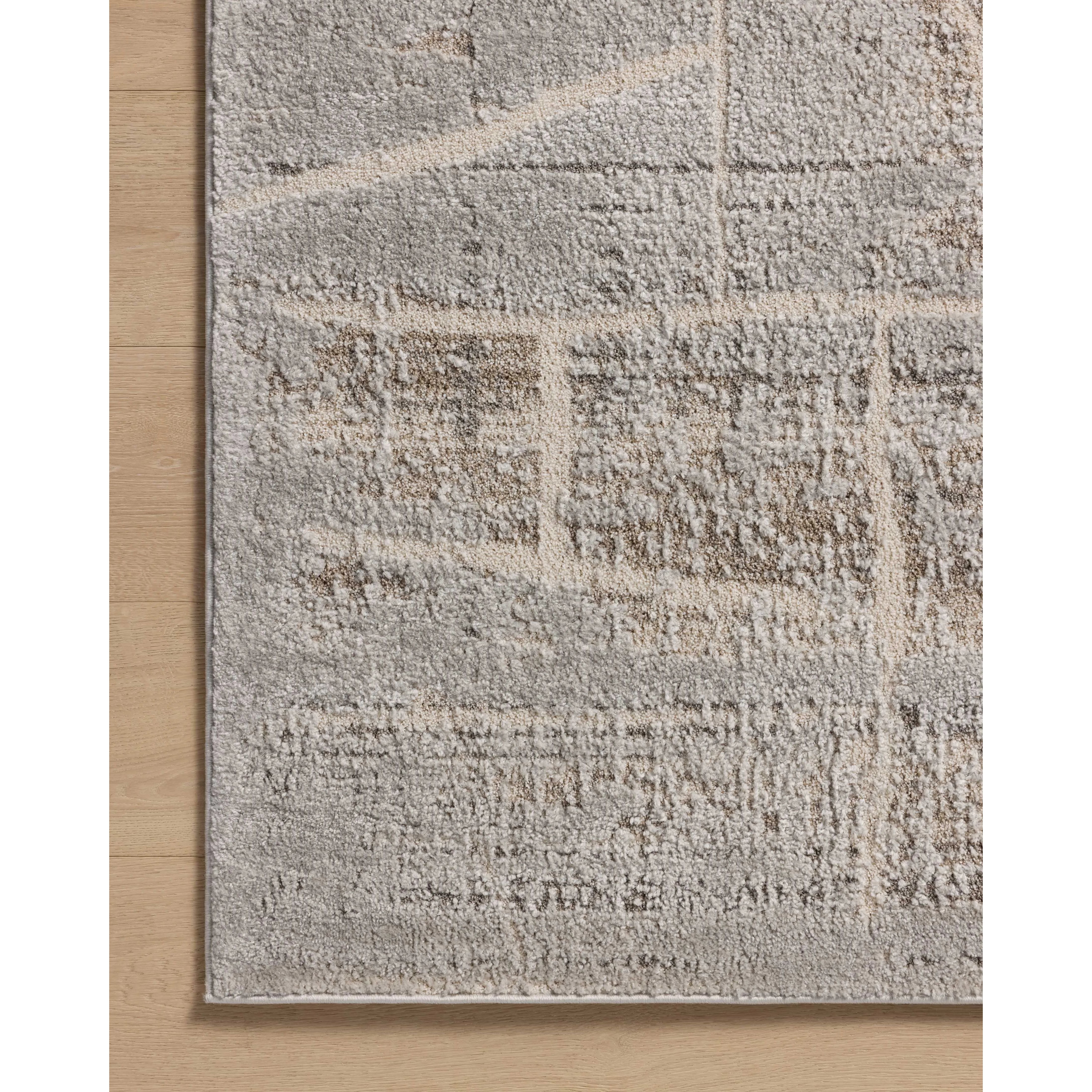 Featuring Amber Lewis x Loloi Monty Natural / Mist Rug by Loloi at Amethyst Home. The Monty Collection by Amber Lewis x Loloi is a modern interpretation of richly piled Moroccan rugs in a refreshingly neutral color palette. The rugs abstract designs create a high-low texture in the pile for feet to sink into. This collection is power-loomed of easy-to-clean po. Amethyst Home provides interior design, new home construction design consulting, vintage area rugs, and lighting in the Austin metro area.