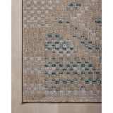 Featuring Amber Lewis x Loloi Topanga Natural / Aqua Rug by Loloi at Amethyst Home. Inspired by the scenic mountain town in California, the Topanga Collection is an indoor/outdoor rug made of durable polypropylene that resembles natural fibers but is much more ready for sun, rain, and high-traffic use. The rug's modern construction also makes it easy to clean (. Amethyst Home provides interior design, new home construction design consulting, vintage area rugs, and lighting in the Tampa metro area.