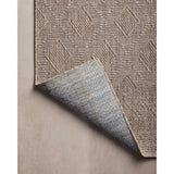 Featuring Amber Lewis x Loloi Topanga Natural / Mist Rug by Loloi at Amethyst Home. Inspired by the scenic mountain town in California, the Topanga Collection is an indoor/outdoor rug made of durable polypropylene that resembles natural fibers but is much more ready for sun, rain, and high-traffic use. The rug's modern construction also makes it easy to clean . Amethyst Home provides interior design, new home construction design consulting, vintage area rugs, and lighting in the Austin metro area.