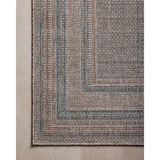 Featuring Amber Lewis x Loloi Topanga Natural / Teal Rug by Loloi at Amethyst Home. Inspired by the scenic mountain town in California, the Topanga Collection is an indoor/outdoor rug made of durable polypropylene that resembles natural fibers but is much more ready for sun, rain, and high-traffic use. The rug's modern construction also makes it easy to cl. Amethyst Home provides interior design, new home construction design consulting, vintage area rugs, and lighting in the Washington metro area.