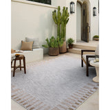 Featuring Amber Lewis x Loloi Topanga Silver / Natural Rug by Loloi at Amethyst Home. Inspired by the scenic mountain town in California, the Topanga Collection is an indoor/outdoor rug made of durable polypropylene that resembles natural fibers but is much more ready for sun, rain, and high-traffic use. The rug's modern construction also makes it easy to . Amethyst Home provides interior design, new home construction design consulting, vintage area rugs, and lighting in the Alpharetta metro area.