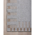 Featuring Amber Lewis x Loloi Topanga Silver / Natural Rug by Loloi at Amethyst Home. Inspired by the scenic mountain town in California, the Topanga Collection is an indoor/outdoor rug made of durable polypropylene that resembles natural fibers but is much more ready for sun, rain, and high-traffic use. The rug's modern construction also makes it easy to c. Amethyst Home provides interior design, new home construction design consulting, vintage area rugs, and lighting in the Park City metro area.