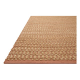 The Angela Rose x Loloi Colton Natural / Clay Rug is a new take on the staple jute rug, blended with cotton for added softness. In a range of linear designs in modern earth tones, Colton can add visual interest to a room or serve as a gently textured neutral. Amethyst Home provides interior design services, furniture, rugs, and lighting in the Seattle metro area.