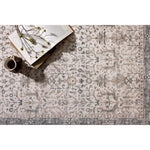 Featuring Anniston Machine Washable Ivory / Stone Rug by Loloi at Amethyst Home. The Anniston Collection is a washable rug with traditional motifs in beautifully saturated and distressed tones. This durable area rug is power-loomed of polyester in China and designed for the busiest rooms of the home—living rooms, bedrooms, kitchens, hallways, and more. It ca. Amethyst Home provides interior design, new home construction design consulting, vintage area rugs, and lighting in the Portland metro area.
