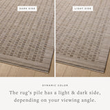 Featuring Cali Amber Lewis x Loloi Natural / Slate Rug by Loloi at Amethyst Home. The Cali Collection by Amber Lewis x Loloi is a light-toned area rug with a casual geometric pattern that lends a neutral pattern to any space. Cali is power-loomed of polyester in Turkey for easy-to-clean, no-shed durability in high-traffic areas. This collection is also O. Amethyst Home provides interior design, new home construction design consulting, vintage area rugs, and lighting in the Laguna Beach metro area.