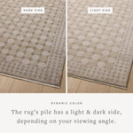 Featuring Cali Amber Lewis x Loloi  Taupe / Natural Rug by Loloi at Amethyst Home. The Cali Collection by Amber Lewis x Loloi is a light-toned area rug with a casual geometric pattern that lends a neutral pattern to any space. Cali is power-loomed of polyester in Turkey for easy-to-clean, no-shed durability in high-traffic areas. This collection is also OEKO-. Amethyst Home provides interior design, new home construction design consulting, vintage area rugs, and lighting in the Seattle metro area.