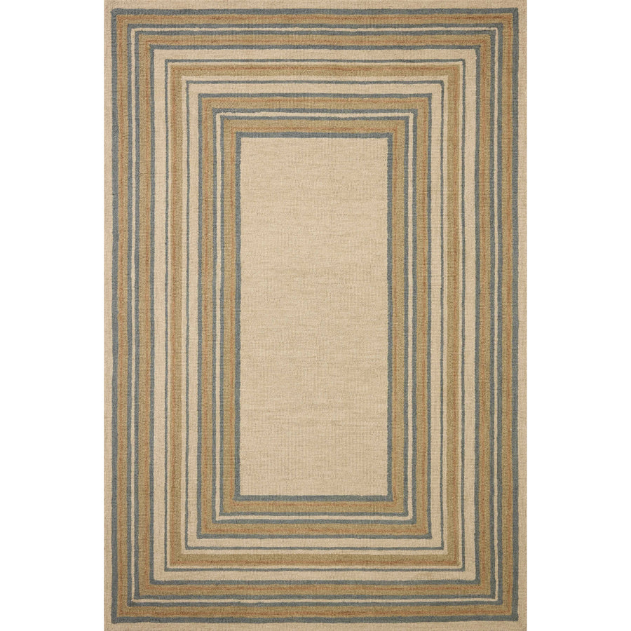 Chris Loves Julia x Loloi Alfie Natural / Multi Rug