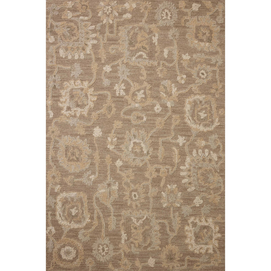 Chris Loves Julia x Loloi Dorothea Bark / Stone Rug