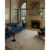 Loose, overscaled florals extend across the Dorothea Collection from Chris Loves Julia x Loloi, an elegant area rug for timeless home decor. Dorothea has a thick, hand-tufted pile that reveals beautiful tonality in the wool’s neutral palette. Amethyst Home provides interior design, new home construction design consulting, vintage area rugs, and lighting in the Austin metro area.