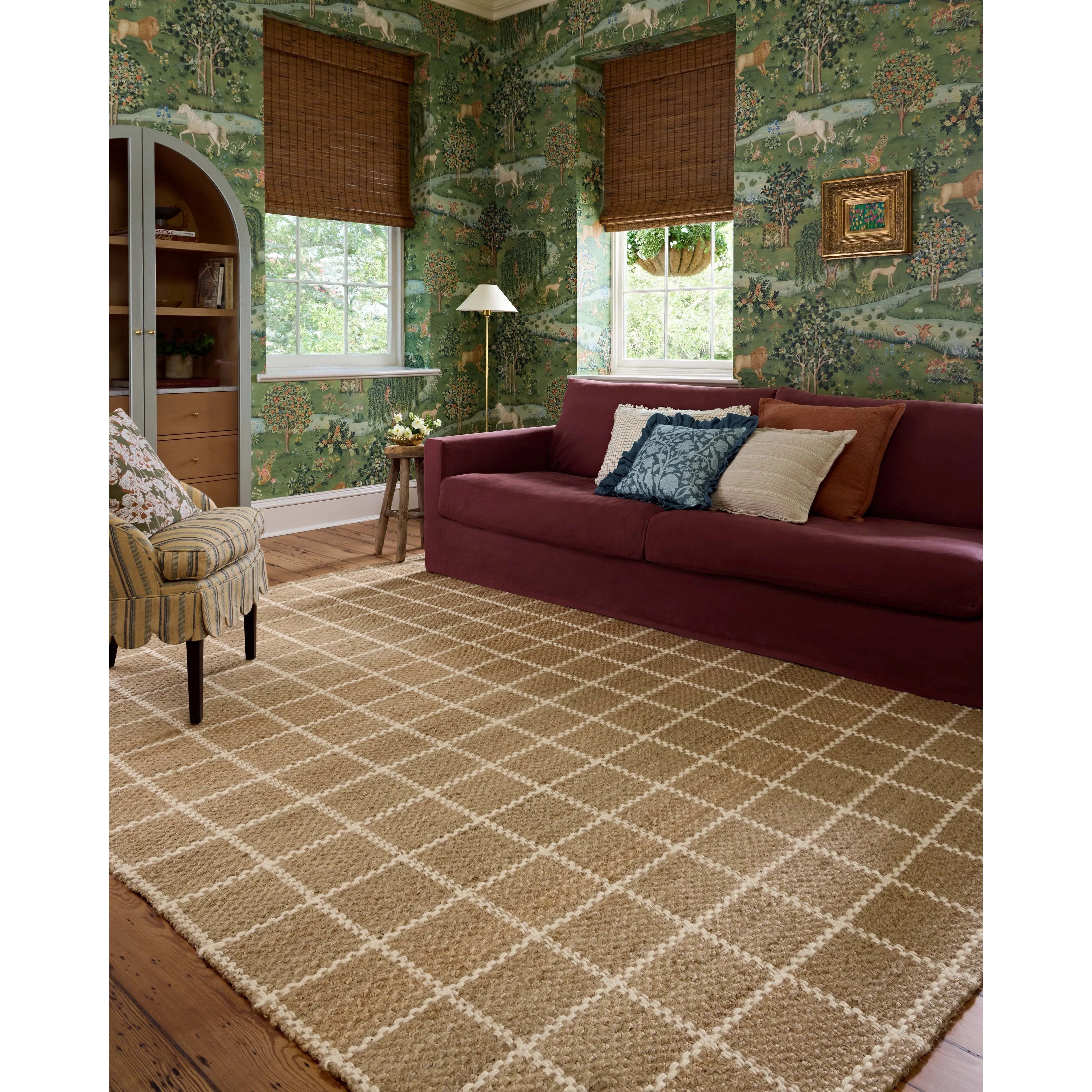 Chris Loves Julia × Loloi Fletcher Natural / Ivory Rug | Amethyst Home
