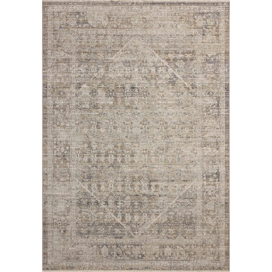 Chris Loves Julia × Loloi Ida Slate / Natural Rug