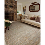 Featuring Chris Loves Julia × Loloi Ida Spa / Sunrise Rug by Loloi at Amethyst Home. The Ida Collection from Chris Loves Julia x Loloi is a vintage-inspired area rug with a soft, subtly textured pile similar to hand-knotted rugs. The rugs gentle distressing creates a timeless look, while its durability and earthy colorways make it a great choice for the bu. Amethyst Home provides interior design, new home construction design consulting, vintage area rugs, and lighting in the Alpharetta metro area.