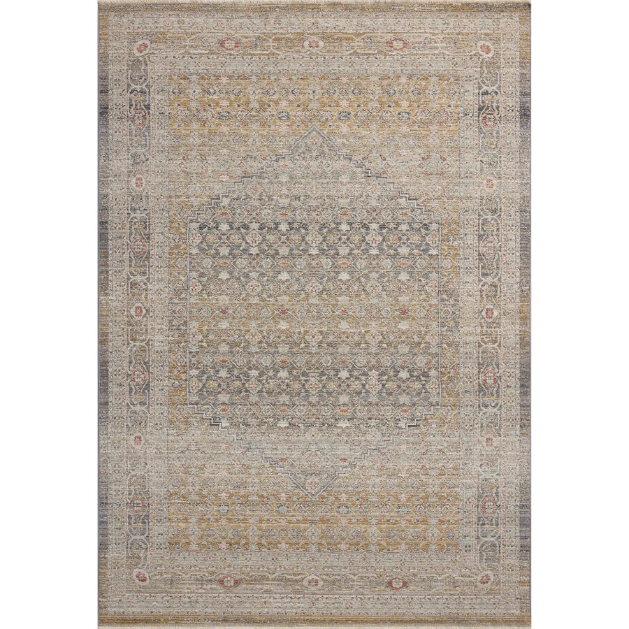 Chris Loves Julia × Loloi Ida Stone / Gold Rug