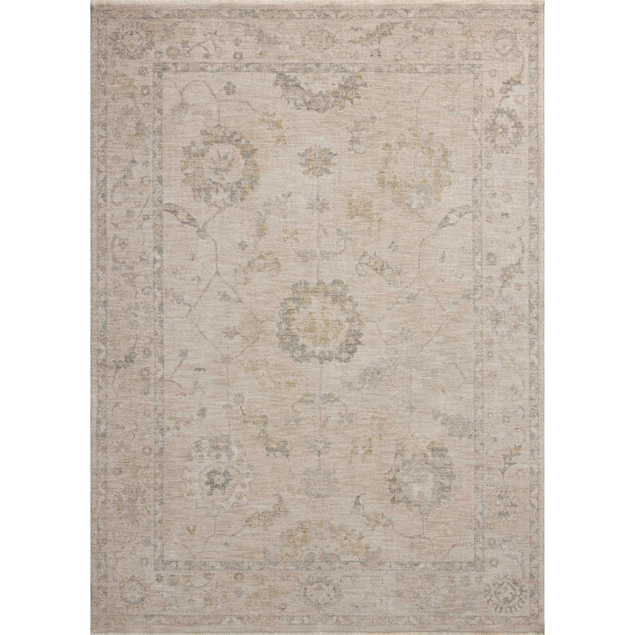 Chris Loves Julia × Loloi Louisa Oatmeal / Slate Rug