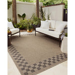 Featuring Chris Loves Julia × Loloi Providence Natural / Charcoal Rug by Loloi at Amethyst Home. The Providence Collection is an indoor/outdoor rug with a woven-style design by Chris Loves Julia x Loloi. Providence is made of extra durable power-loomed polyester for versatile styling in patios, mudrooms, dining rooms, hallways, or more. It has an earth-t. Amethyst Home provides interior design, new home construction design consulting, vintage area rugs, and lighting in the Laguna Beach metro area.