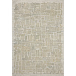 The Elias Pebble / Sage Rug is a hand-tufted wool area rug with lively graphic patterns in earth and stone tones. There’s a unique texture to the rug made by over-tufting, in which a design is hand-tufted over a tufted base, creating a subtle high-low pile. Amethyst Home provides interior design, new home construction design consulting, vintage area rugs, and lighting in the Austin metro area.