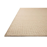 The Elma Collection is a vertically striped area rug framed with whip-stitched edges to help ground your space. This timeless, neutral rug is great for high-traffic living rooms, bedrooms, and dining rooms of many home decor styles. Amethyst Home provides interior design, new home construction design consulting, vintage area rugs, and lighting in the Omaha metro area.