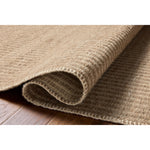 The Elma Collection is a vertically striped area rug framed with whip-stitched edges to help ground your space. This timeless, neutral rug is great for high-traffic living rooms, bedrooms, and dining rooms of many home decor styles. Amethyst Home provides interior design, new home construction design consulting, vintage area rugs, and lighting in the San Diego metro area.