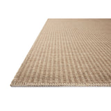 The Elma Collection is a vertically striped area rug framed with whip-stitched edges to help ground your space. This timeless, neutral rug is great for high-traffic living rooms, bedrooms, and dining rooms of many home decor styles. Amethyst Home provides interior design, new home construction design consulting, vintage area rugs, and lighting in the Scottsdale metro area.