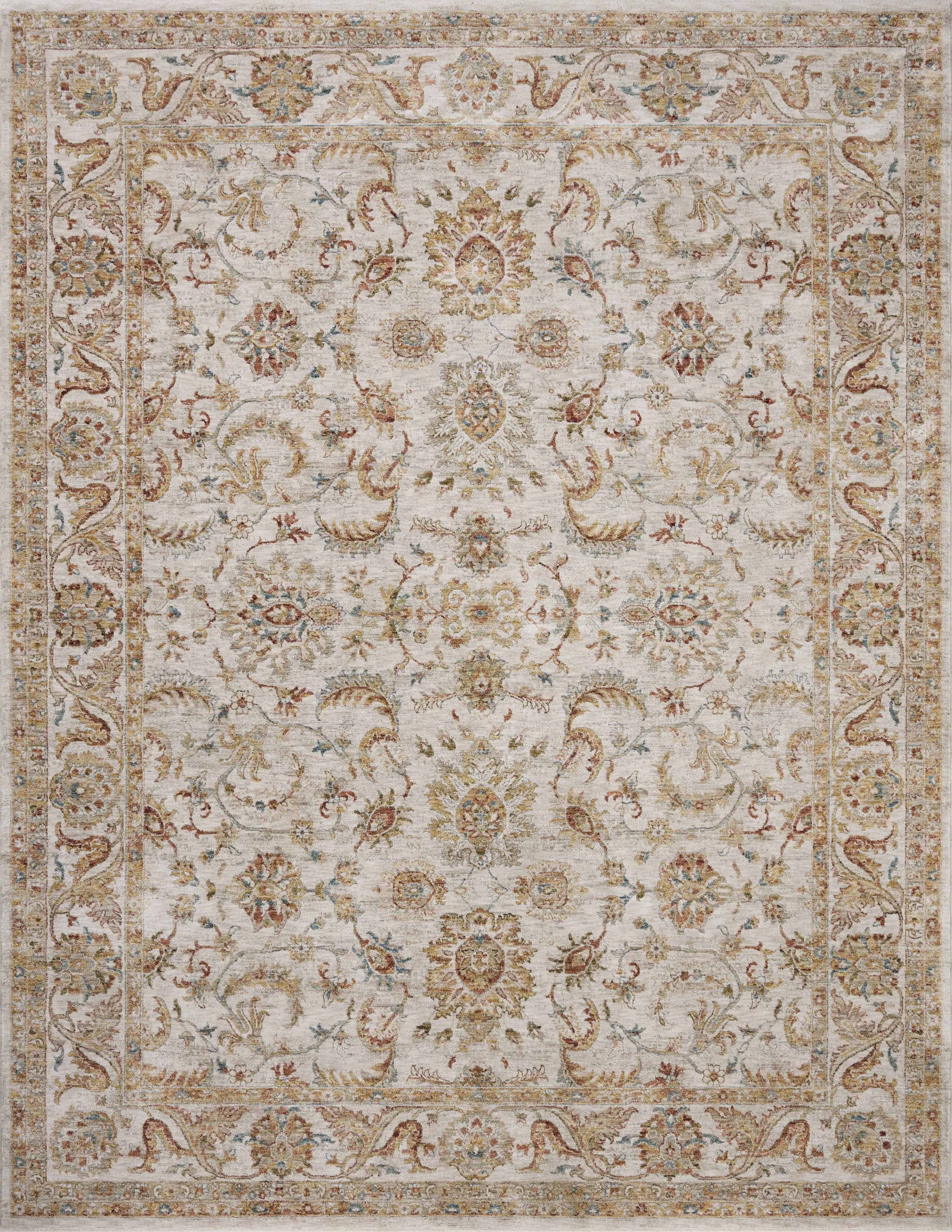 Power-loomed in Turkey of 100% polyester pile, the Gaia Natural / Sunset Rug displays a classic color palette and a mix of abstract and traditional-inspired motifs. With a variation of warm and cool tones, mix of modern and classic designs, Gaia offers an option for all types of styles Amethyst Home provides interior design, new home construction design consulting, vintage area rugs, and lighting in the Portland metro area.