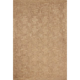Featuring Jeremiah Brent x Loloi Barrow Camel / Brown Rug by Loloi at Amethyst Home. The Barrow Collection by Jeremiah Brent x Loloi is a hand-tufted area rug with a bold linear design inspired by modern art and classical architecture. The rugs pile is a blend of wool and jute for a stable, substantial feel that can ground living rooms, dining rooms, bedr. Amethyst Home provides interior design, new home construction design consulting, vintage area rugs, and lighting in the Kansas City metro area.