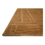 Featuring Jeremiah Brent x Loloi Barrow Clay / Natural Rug by Loloi at Amethyst Home. The Barrow Collection by Jeremiah Brent x Loloi is a hand-tufted area rug with a bold linear design inspired by modern art and classical architecture. The rugs pile is a blend of wool and jute for a stable, substantial feel that can ground living rooms, dining rooms, bedroom. Amethyst Home provides interior design, new home construction design consulting, vintage area rugs, and lighting in the Houston metro area.