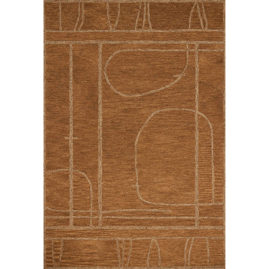 Jeremiah Brent x Loloi Barrow Clay / Natural Rug