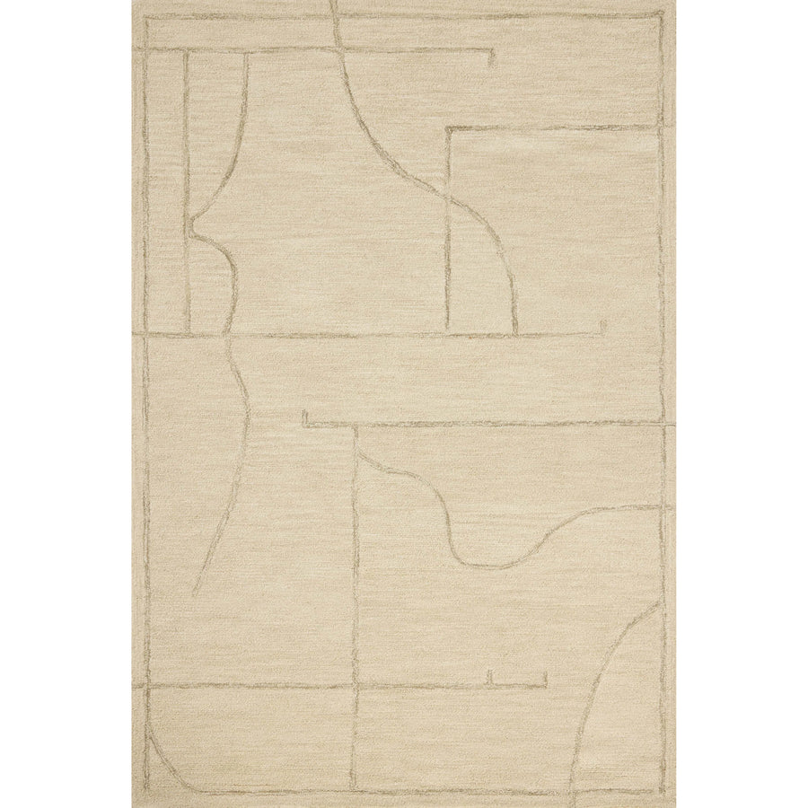 Jeremiah Brent x Loloi Barrow Ivory / Taupe Rug