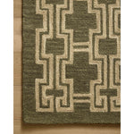 The Barrow Collection by Jeremiah Brent x Loloi is a hand-tufted area rug with a bold linear design inspired by modern art and classical architecture. The rug’s pile is a blend of wool and jute for a stable, substantial feel that can ground living rooms, dining rooms, bedrooms, and more. Amethyst Home provides interior design, new home construction design consulting, vintage area rugs, and lighting in the Salt Lake City metro area.