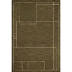 The Barrow Collection by Jeremiah Brent x Loloi is a hand-tufted area rug with a bold linear design inspired by modern art and classical architecture. The rug’s pile is a blend of wool and jute for a stable, substantial feel that can ground living rooms, dining rooms, bedrooms, and more. Amethyst Home provides interior design, new home construction design consulting, vintage area rugs, and lighting in the Houston metro area.