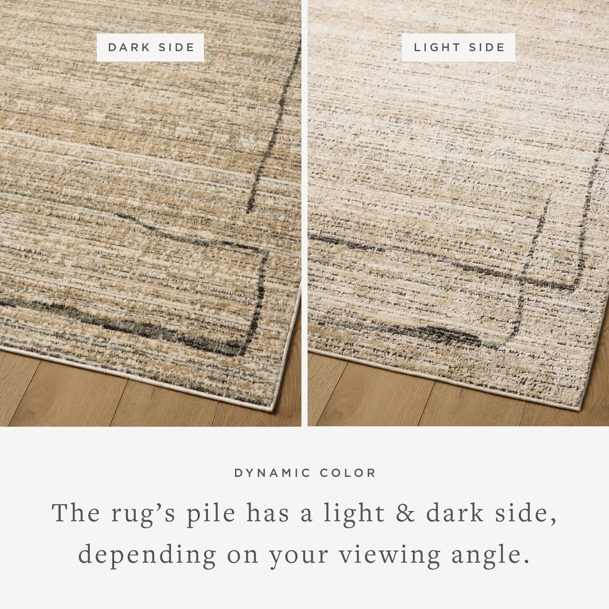 Featuring Jeremiah Brent x Loloi Bleecker Natural / Charcoal Rug by Loloi at Amethyst Home. The Bleecker Collection by Jeremiah Brent x Loloi is a soft, power-loomed rug in warm colorways that change in different lighting. With high-contrast linear patterns and careful distressing, Bleecker represents Jeremiah love of modern design. This collection is made . Amethyst Home provides interior design, new home construction design consulting, vintage area rugs, and lighting in the San Diego metro area.