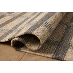 Featuring Jeremiah Brent x Loloi Perry Brown / Charcoal Rug by Loloi at Amethyst Home. The Perry Collection by Jeremiah Brent x Loloi is a singular area rug made with a special soumak weave construction, a labor-intensive process that creates beautiful details and a sturdy, thick weave. Perry combines a traditional craft with a modern linear pattern in rich . Amethyst Home provides interior design, new home construction design consulting, vintage area rugs, and lighting in the Monterey metro area.