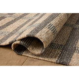 Featuring Jeremiah Brent x Loloi Perry Brown / Charcoal Rug by Loloi at Amethyst Home. The Perry Collection by Jeremiah Brent x Loloi is a singular area rug made with a special soumak weave construction, a labor-intensive process that creates beautiful details and a sturdy, thick weave. Perry combines a traditional craft with a modern linear pattern in rich . Amethyst Home provides interior design, new home construction design consulting, vintage area rugs, and lighting in the Monterey metro area.