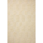 The Sowerby Collection is a wonderfully textural area rug by Leanne Ford x Loloi with a unique construction: alternating high-cut wool and jute pile on a nubby flatweave base to create an organic checkerboard pattern. Available in creamy neutrals and rich, earthy tones, Sowerby is a sophisticated neutral rug for living rooms, bedrooms, and more. Amethyst Home provides interior design, new home construction design consulting, vintage area rugs, and lighting in the Kansas City metro area.