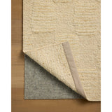 The Sowerby Collection is a wonderfully textural area rug by Leanne Ford x Loloi with a unique construction: alternating high-cut wool and jute pile on a nubby flatweave base to create an organic checkerboard pattern. Available in creamy neutrals and rich, earthy tones, Sowerby is a sophisticated neutral rug for living rooms, bedrooms, and more. Amethyst Home provides interior design, new home construction design consulting, vintage area rugs, and lighting in the Charlotte metro area.