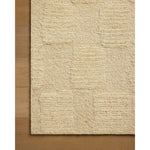 The Sowerby Collection is a wonderfully textural area rug by Leanne Ford x Loloi with a unique construction: alternating high-cut wool and jute pile on a nubby flatweave base to create an organic checkerboard pattern. Available in creamy neutrals and rich, earthy tones, Sowerby is a sophisticated neutral rug for living rooms, bedrooms, and more. Amethyst Home provides interior design, new home construction design consulting, vintage area rugs, and lighting in the Tampa metro area.